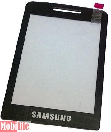 Стекло экрана для Samsung S5610 черный оригинал - 539760