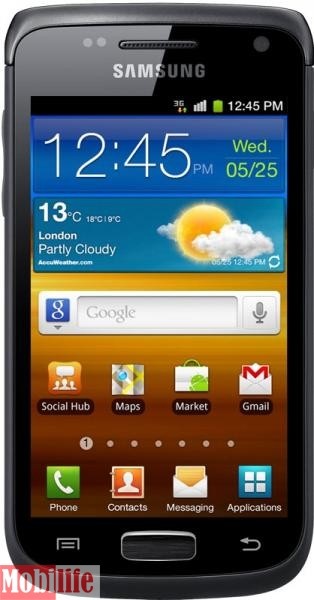 Samsung I8150 Galaxy W SOFT BLACK - 