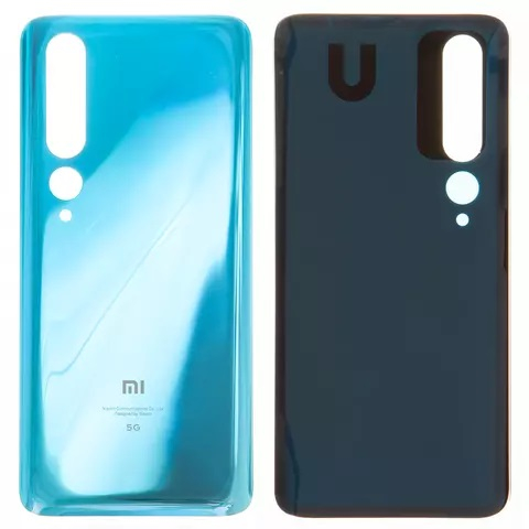Задняя крышка Xiaomi Mi10 зеленая - 562311