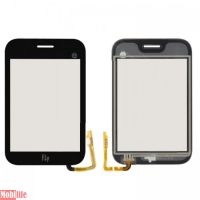 Сенсорное стекло (тачскрин) для телефона Fly E141TV черный