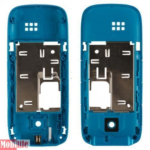 Средняя часть корпуса для Nokia 5130, синий, пустая - 534105