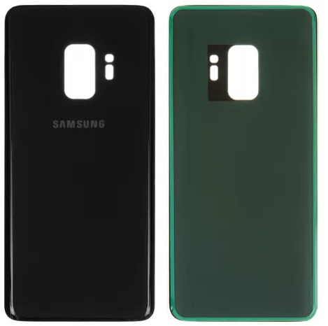 Задня кришка Samsung G960F Galaxy S9 чорна - 556047