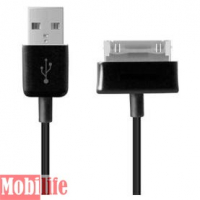 Дата-кабели USB Samsung для Galaxy Tab Черный ECC1DP0UBECSTD
