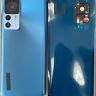 Задняя крышка Xiaomi 12T, с стеклом камеры, Blue - 919473