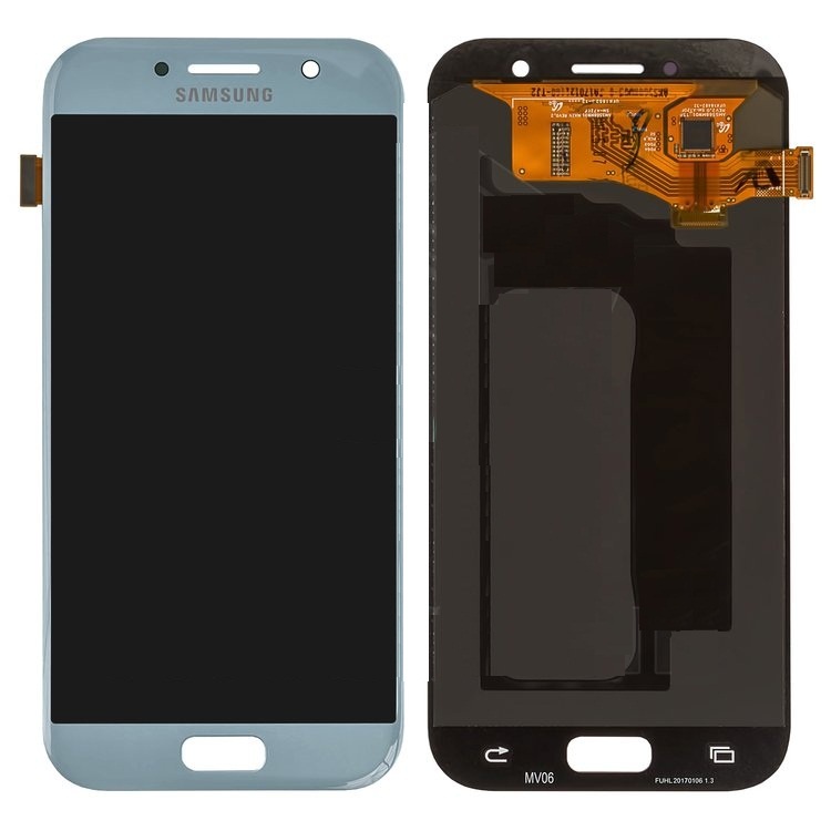Дисплей для Samsung A720H, A720F Galaxy A7 (2017) с сенсором Blue (Оригинал) - 551551