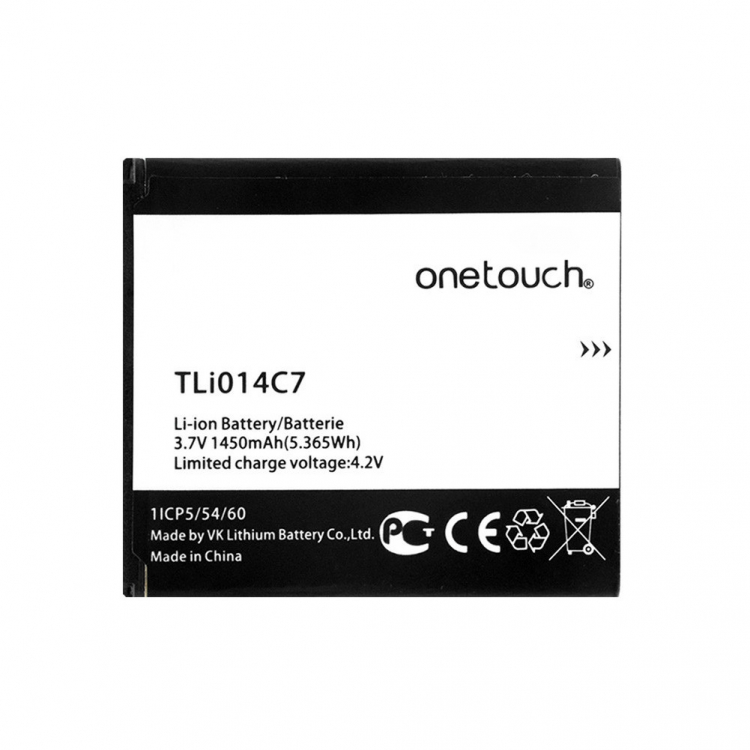Аккумулятор для Alcatel TLi014C7, One Touch Pixi First 4024D - 551956
