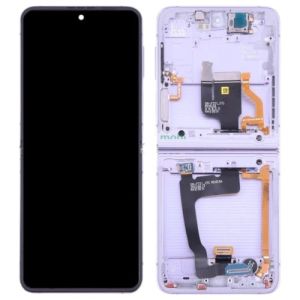 Дисплей Samsung SM-F721 Z Flip 4 5G (2022) с сенсором и рамкой, violet, bora purple, оригинал - 926424