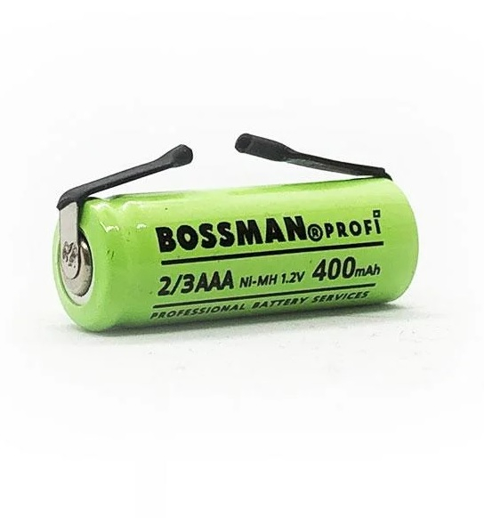 Акумулятор промисловий Bossman 2/3 AAA 400mAh 1.2v - 563304