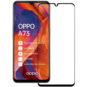 Защитное стекло OPPO A73, 3D Черный - 563804
