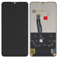 Дисплей для Huawei P30 Lite, Nova 4e, Honor 20S с сенсором черный Оригинал