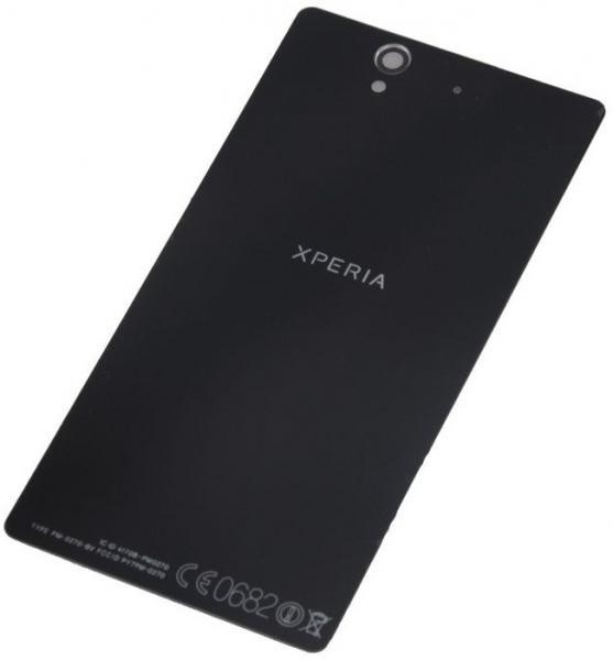 Задня кришка Sony C6602 L36h Xperia Z, C6603 L36i, C6606 L36a чорний - 536811