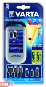Зарядний пристрій VARTA Power Solar Charger 2XAA 2100mAh R2U 57082101421 - 539961 Зарядний пристрій VARTA Power Solar Charger 2XAA 2100mAh R2U 57082101421 - 539961