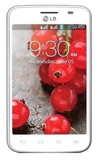 LG E445 Optimus L4 2 Dual (White) - 