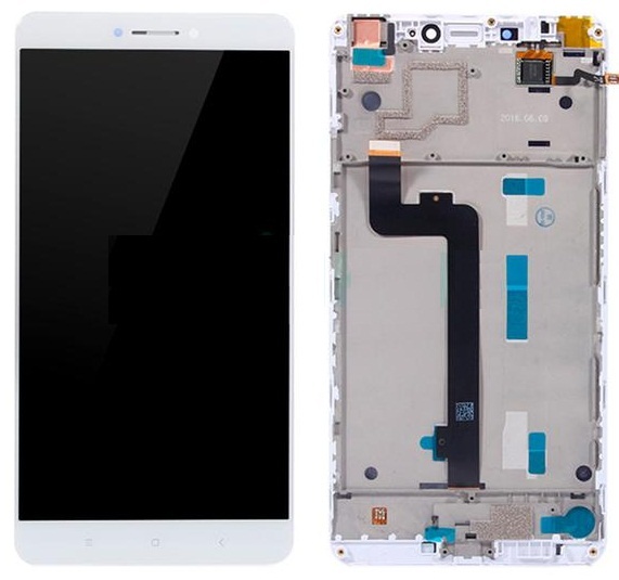 Дисплей для Xiaomi Mi Max с сенсором и рамкой Белый - 552357