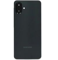 Задняя крышка Samsung A075 Galaxy A07 с стеклом камеры, black