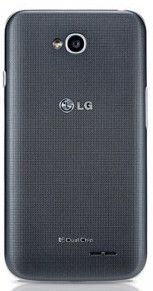 Задняя крышка для LG D325 Optimus L70 Dual SIM серая