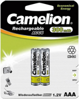 Аккумулятор Camelion AAA R03 2шт 300 mAh Ni-CD Цена 1шт