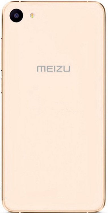 Задняя крышка Meizu U10 (U680h) Gold - 551653