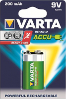 Аккумулятор Varta 9V Krona 6F22 200mAh R2U NiMh 1шт POWER ACCU 56722101401