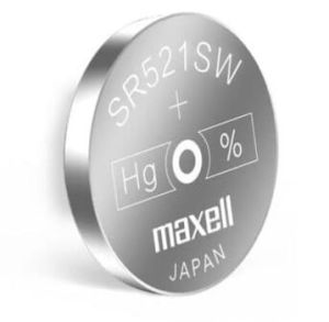 Батарейка часовая Maxell 379, V379, SR521SW, SR63, 618 - 528633