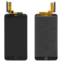 Дисплей для Meizu M1 Note с сенсором черный (желтый шлейф тип 2)