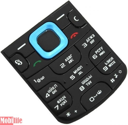 Клавиатура (кнопки) Nokia 5320 синяя ор - 534009