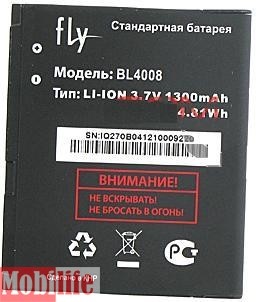 Оригинальный аккумулятор для Fly IQ270 BL4008 Li-Ion 1300mAh - 524254