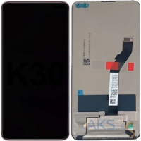 Дисплей для Xiaomi Pocophone X2, Redmi K30 с сенсором Черный