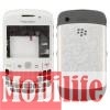 Корпус для Blackberry 8520, білий, з орнаментом - 535614
