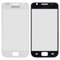 Стекло дисплея для ремонта Samsung i9000, i9001 Galaxy S белое