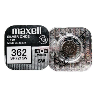 Батарейка часовая Maxell 362, V362, D362, SR721SW, SR58, 601 Цена за 1 елемент
