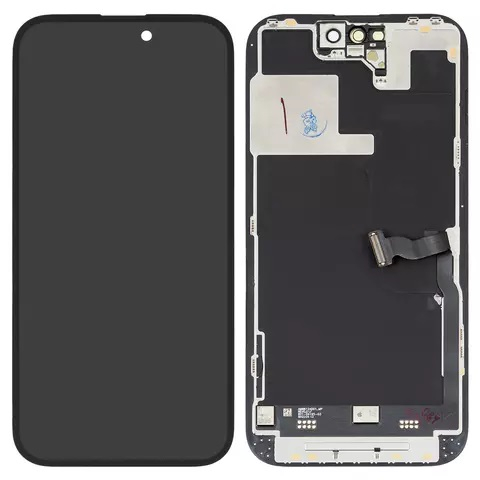 Дисплей Apple iPhone 14 Pro с сенсором и рамкой, черный, original PRC - 913916