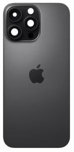 Задняя крышка Apple iPhone 16 Pro Max с стеклом камеры, черный - 922370 Задняя крышка Apple iPhone 16 Pro Max с стеклом камеры, черный - 922370