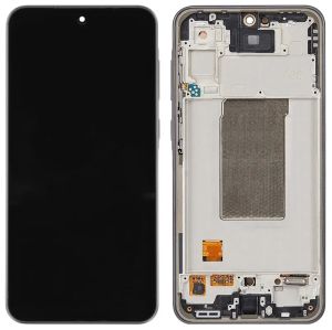 Дисплей Samsung A366 Galaxy A36 с сенсором и рамкой, Awesome Black, оригинал - 923067