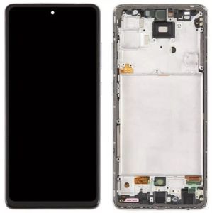 Дисплей Samsung M356 Galaxy M35 5G с сенсором и рамкой, black (TFT) - 924555