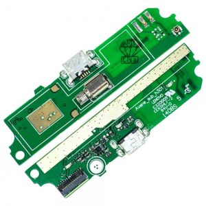 Шлейф Lenovo A516 коннектора зарядки, с компонентами, плата зарядки - 552560 Шлейф Lenovo A516 коннектора зарядки, с компонентами, плата зарядки - 552560