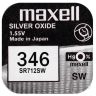 Батарейка годинна Maxell 346, V346, SR712SW, 628 - 201824