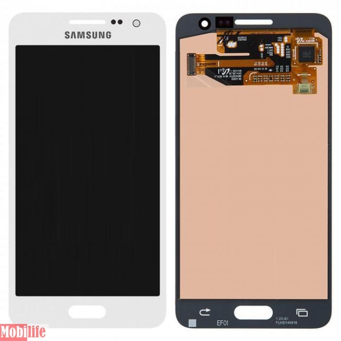 Дисплей для Samsung A300F Galaxy A3, A300FU, A300H с сенсором белый оригинал - 544593