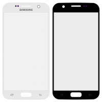 Стекло дисплея для ремонта Samsung G930F Galaxy S7 белое