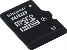 Kingston 16 GB microSDHC class 4 SDC416GBSP