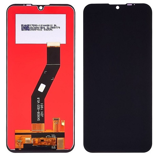 Дисплей для Motorola XT2053 Moto E6S с сенсором Черный - 565991