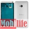 Корпус HTC One M7 801e серебристый - 536315