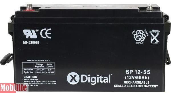 Аккумулятор X-DIGITAL SP 12-55 (SW12550) - 547183