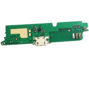 Шлейф Lenovo A880 коннектора зарядки, микрофона с компонентами - 549959