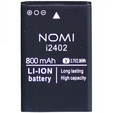 Аккумулятор для Nomi i2402 800mAh Оригинал - 565196