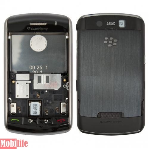 Корпус для Blackberry 9500, черный - 535617