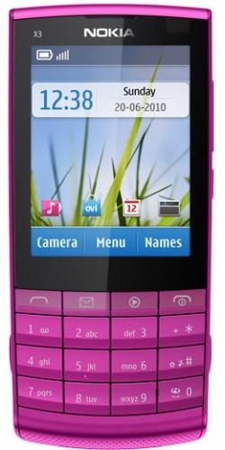 Nokia X3-02 Touch and Type Pink - 