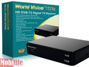 Тюнер World Vision T57M (DVB-T2, T) - 547684