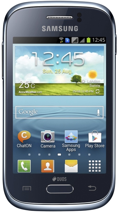 Samsung S6312 Duos Galaxy young (deep blue) - 
