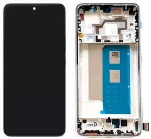 Дисплей Xiaomi Poco F5 Pro с сенсором и рамкой, белый, оригинал - 914824